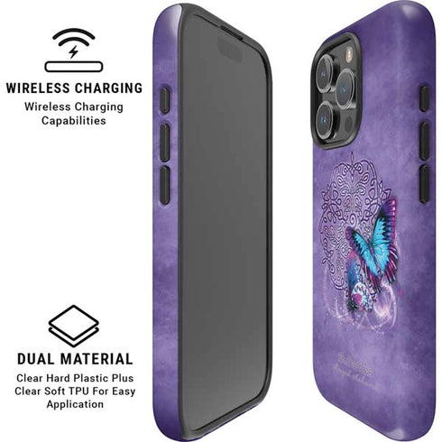 Butterfly Celtic Knot by Brigid Ashwood iPhone 16 Pro Magsafe Impact Case